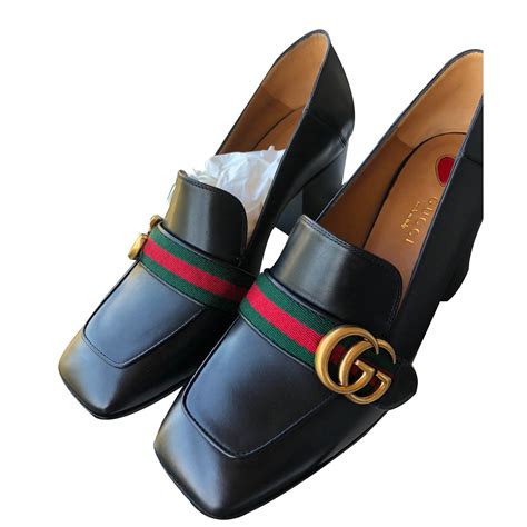 gucci mocassin femme|chaussure gucci occasion femme.